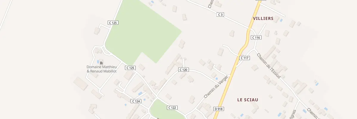 Plan du 11 Chem de la Sabliere à Sainte-Lizaigne