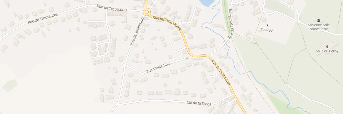 Plan du 3 Rue Vieille Rue à Rainvillers