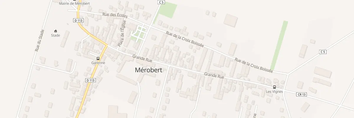 Plan du 23B Gr Gde Rue à Mérobert