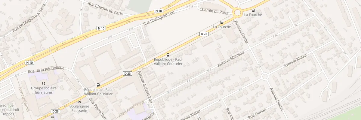 Plan du 49 Av P Vaillant Couturier à Trappes
