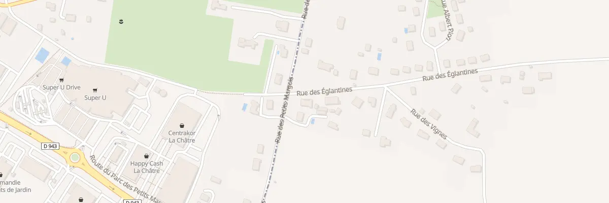 Plan du 4 Rue des Eglantines à Lacs