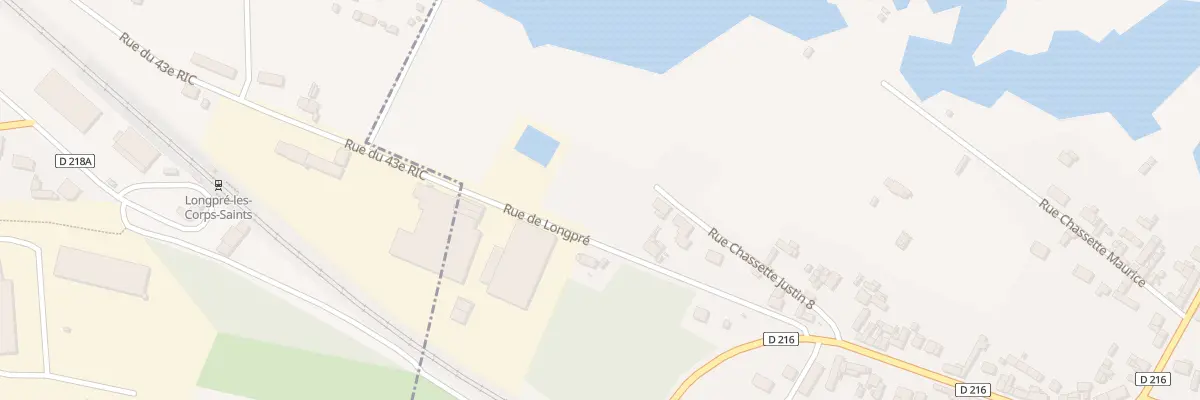 Plan du 48 Rue de Longpré à Condé-Folie