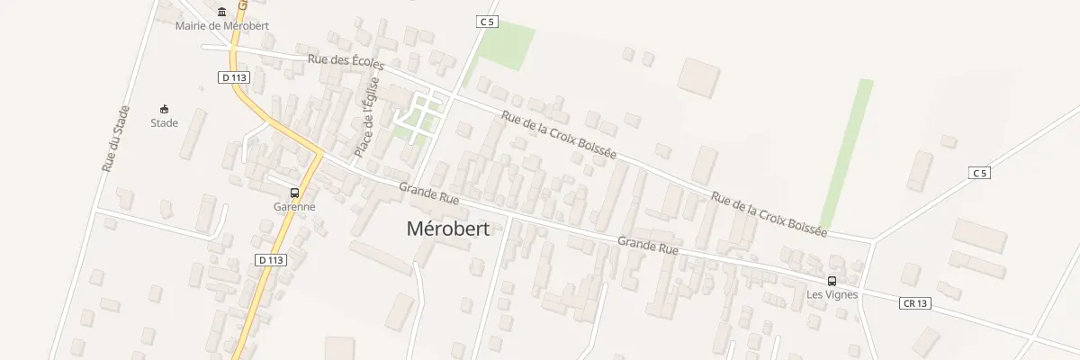 Plan du 23 Gr Gde Rue à Mérobert