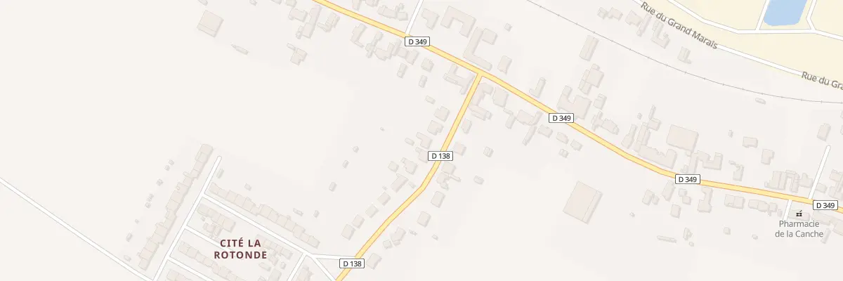 Plan du 98 Rue de Lambus à Marconnelle