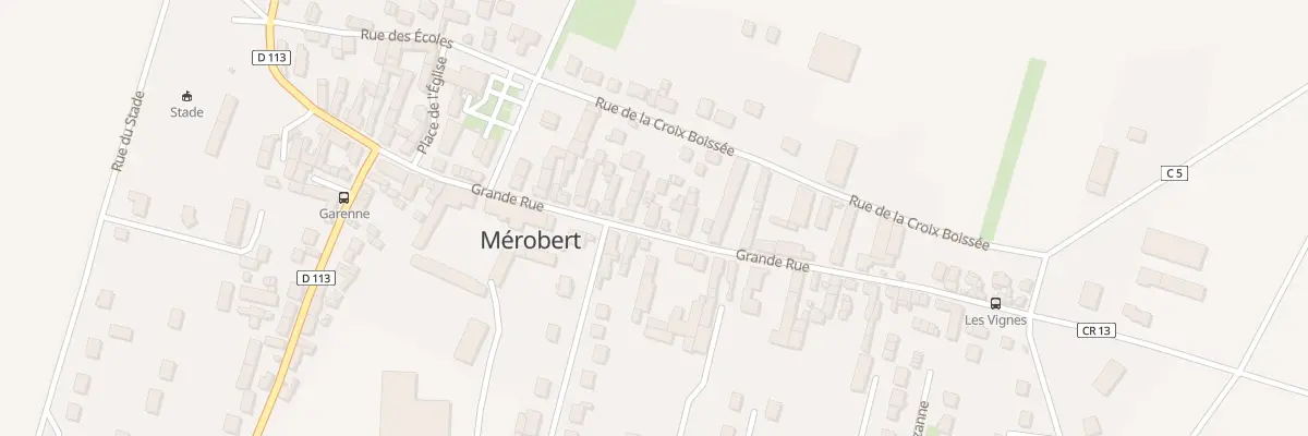 Plan du 21 Gr Gde Rue à Mérobert