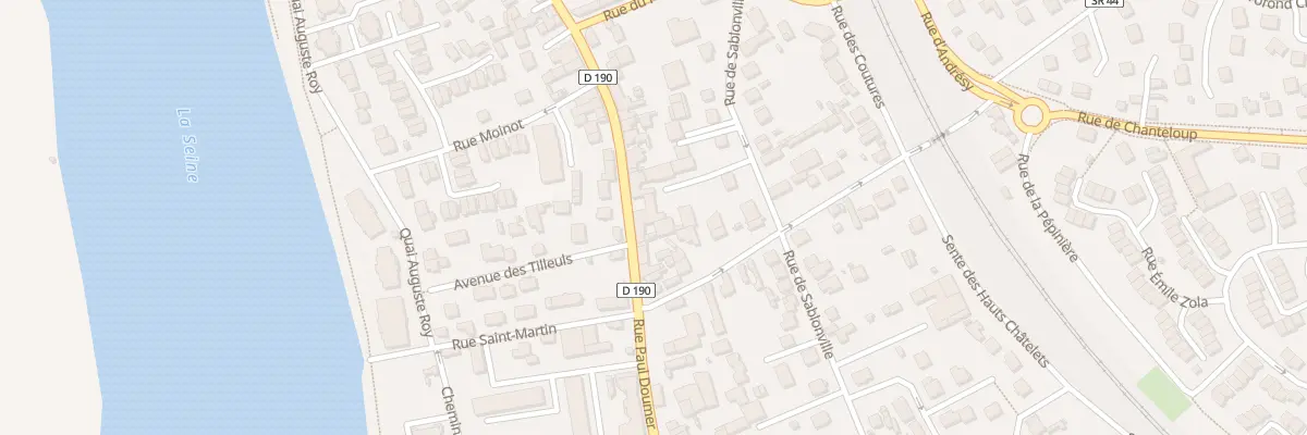 Plan du 62 Rue Paul Doumer à Triel-sur-Seine