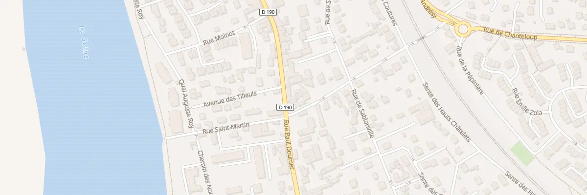 Plan du 56B Rue Paul Doumer à Triel-sur-Seine