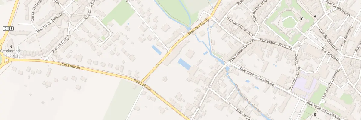 Plan du 11 Rue de l’Etang à Dourdan