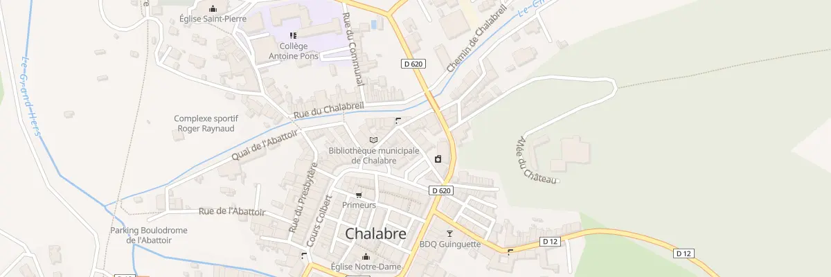 Plan du 27 Rue des Cloutiers à Chalabre