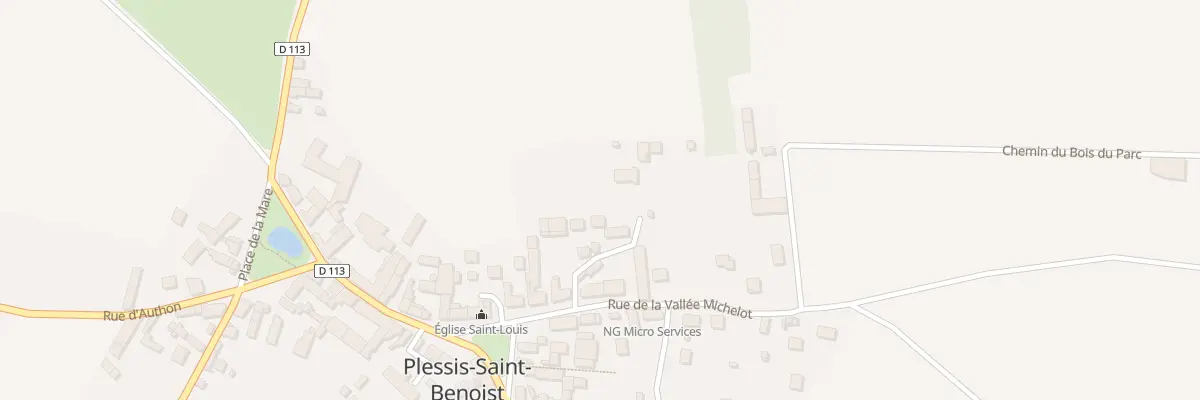 Plan du 3 Imp du Sainfoin à Plessis-Saint-Benoist