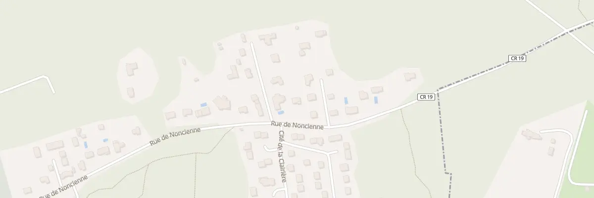 Plan du 35 Che de Noncienne à Bullion