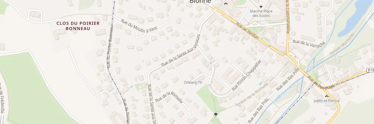 Plan du 21 Rue de la Sente aux Veneurs à Boigny-sur-Bionne