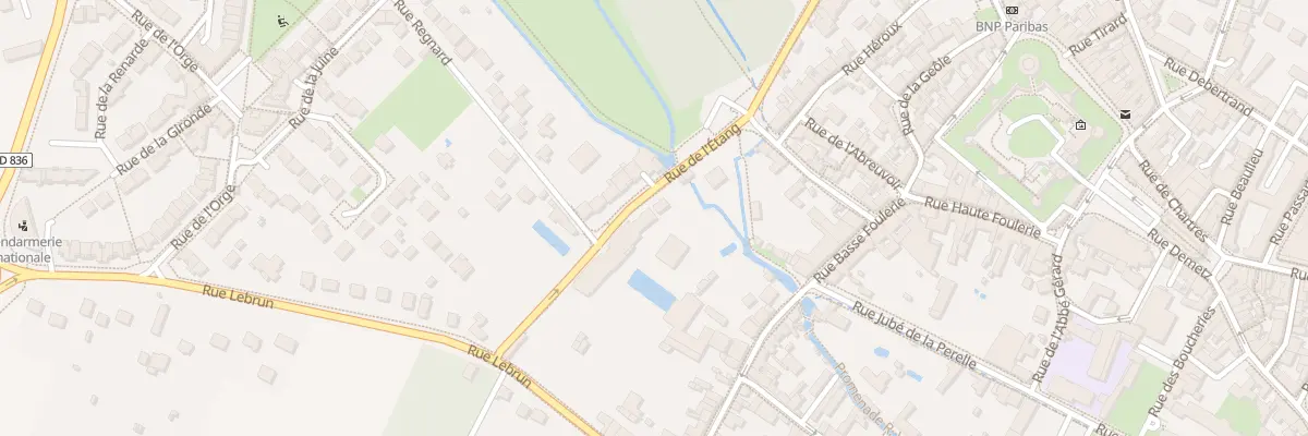 Plan du 7 Rue de l’Etang à Dourdan