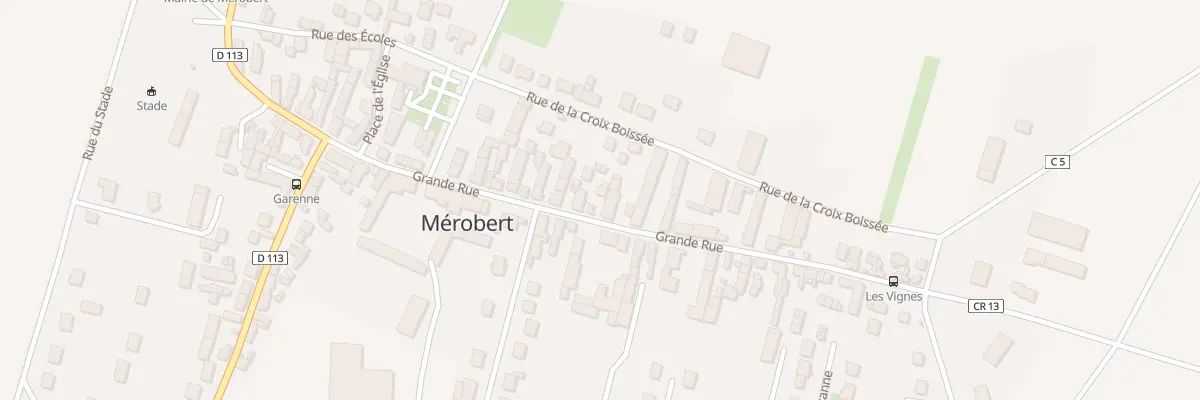 Plan du 19 Gr Gde Rue à Mérobert