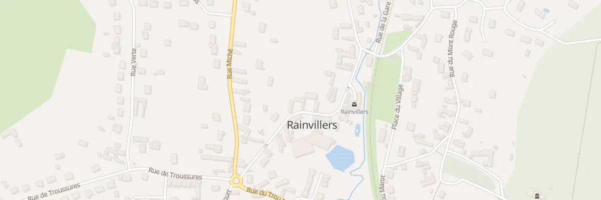 Plan du 16 Rue de la Poste à Rainvillers