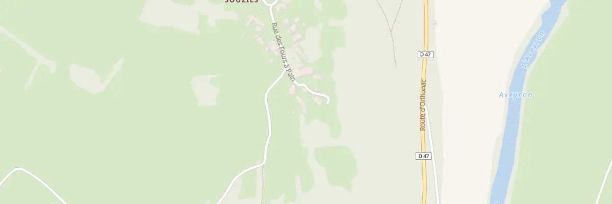 Plan du 5291 Souzils à La Rouquette