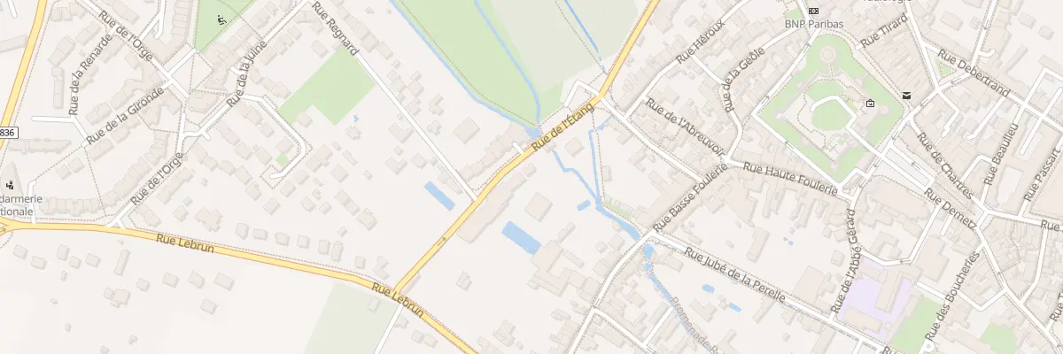 Plan du 5B Rue de l’Etang à Dourdan