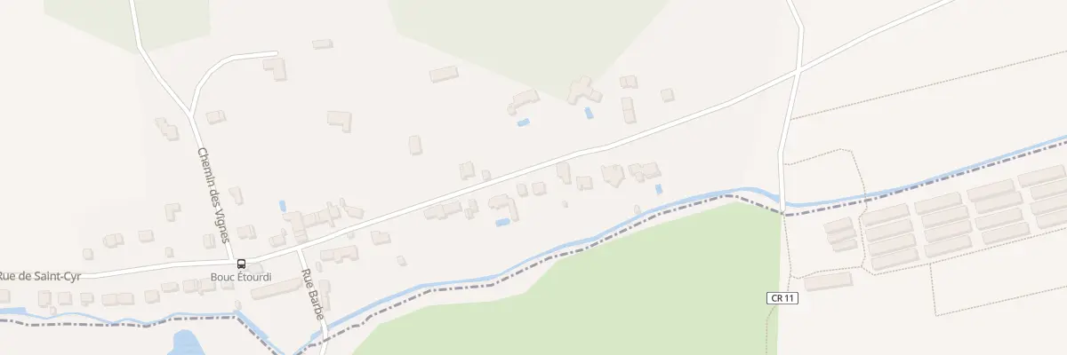 Plan du 39 Rue de St Cyr à Longvilliers