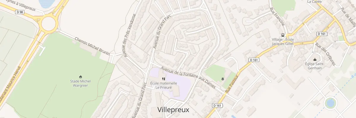 Plan du 9 Imp des Meuniers à Villepreux