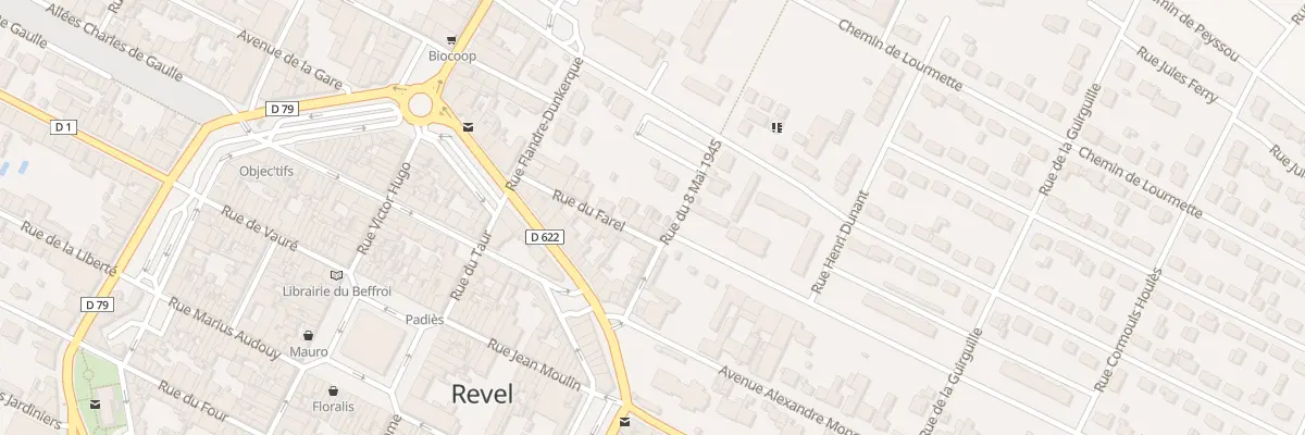 Plan du 4 Rue du Farel à Revel