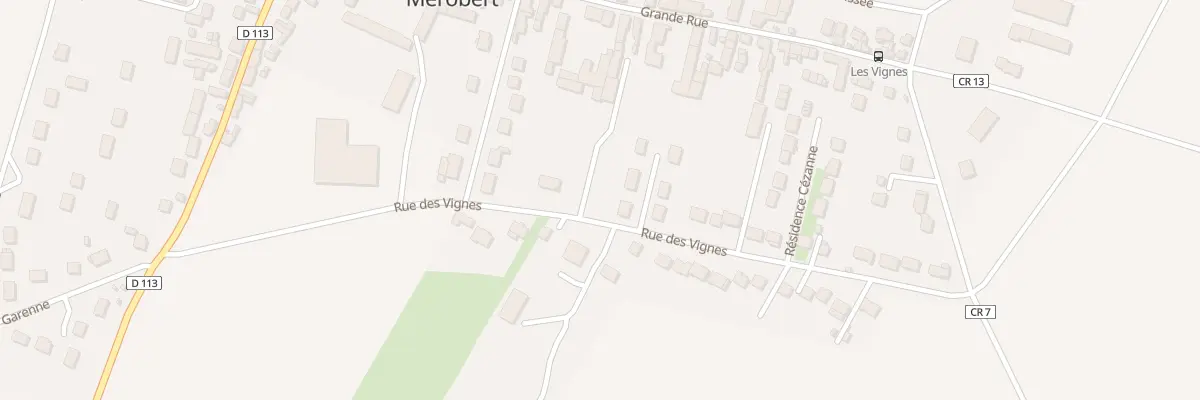 Plan du 40 Rue des Vignes à Mérobert