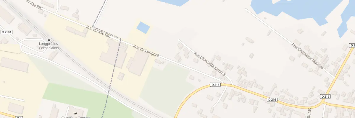 Plan du 46 Rue de Longpré à Condé-Folie