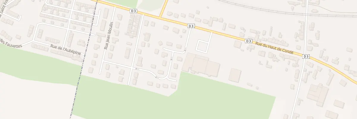 Plan du 1 Rue de la Terriere à Condé-Folie