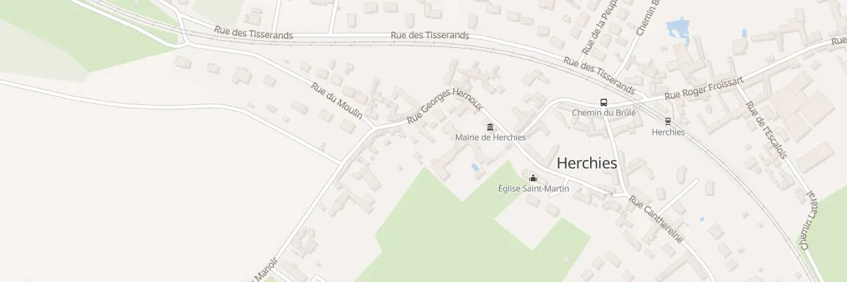Plan du 21 Rue Georges Hernoux à Herchies
