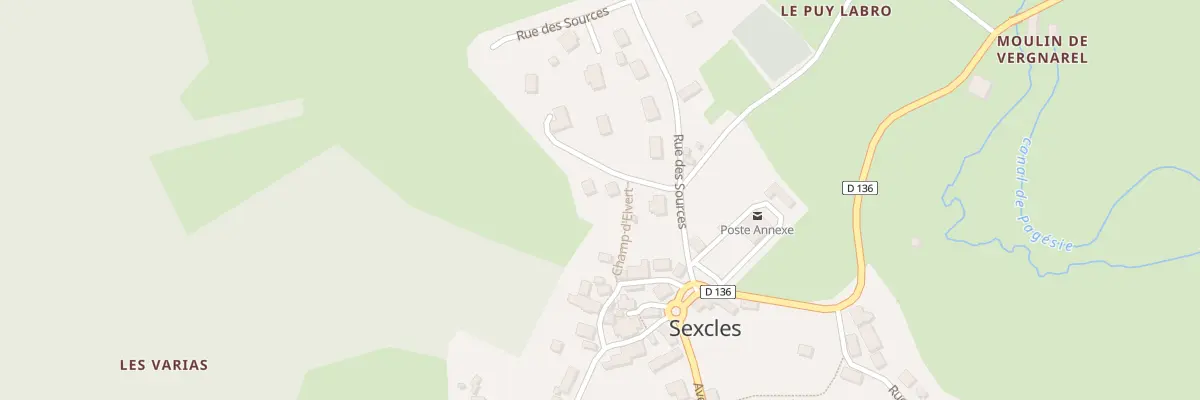 Plan du 9 Le Champ d’Elvert à Sexcles