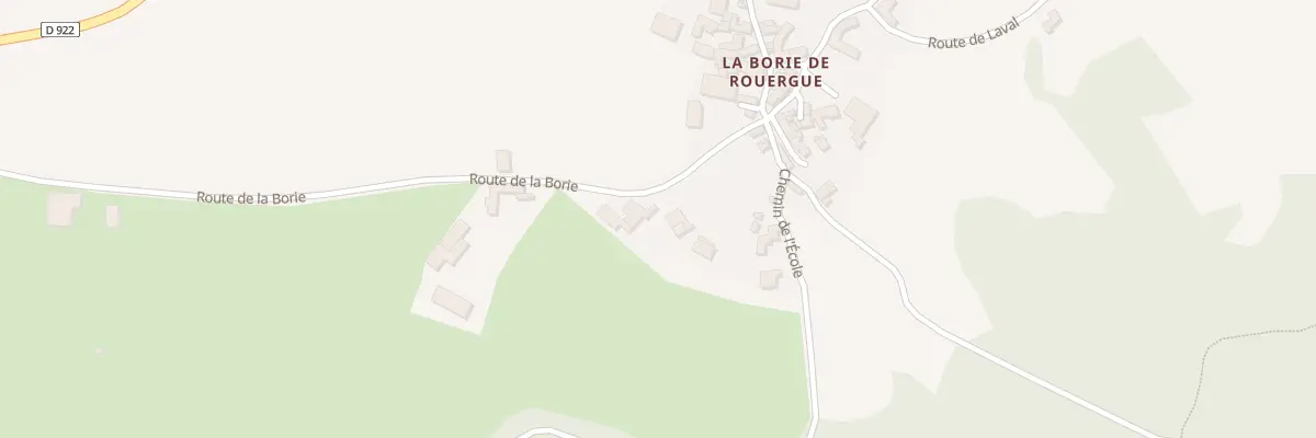 Plan du 1991 Rte de la Borie à Saint-André-de-Najac