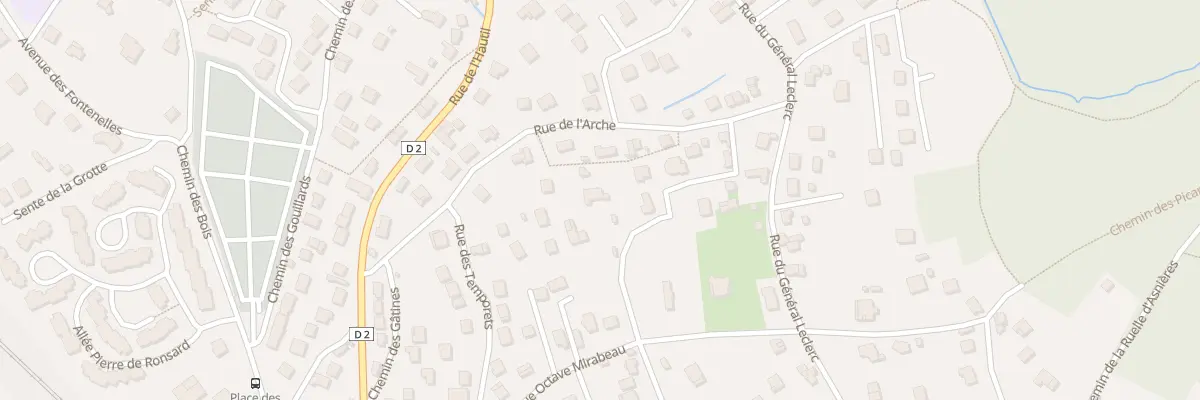 Plan du 3 Sen des Epinettes à Triel-sur-Seine