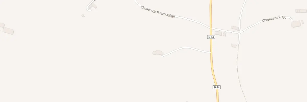 Plan du 5039 La Madarie à Moulayrès