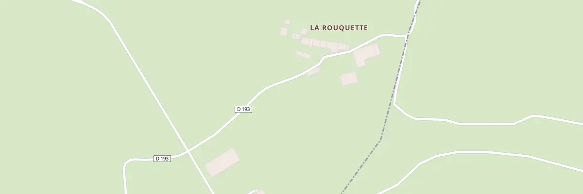 Plan du 2 La Roquette à Roquefeuil