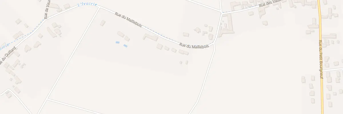Plan du 42 Rue du Maillebois à Chécy