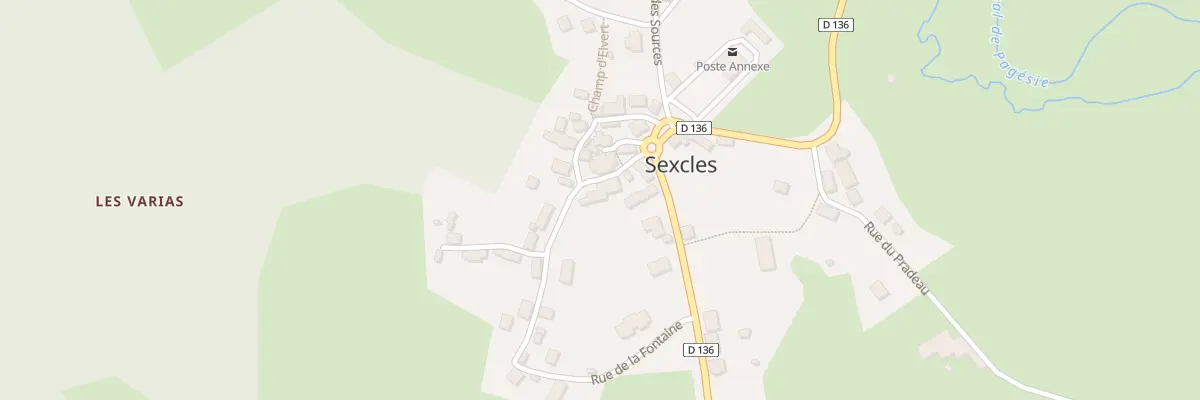 Plan du 5 Rue du Château de Ventach à Sexcles