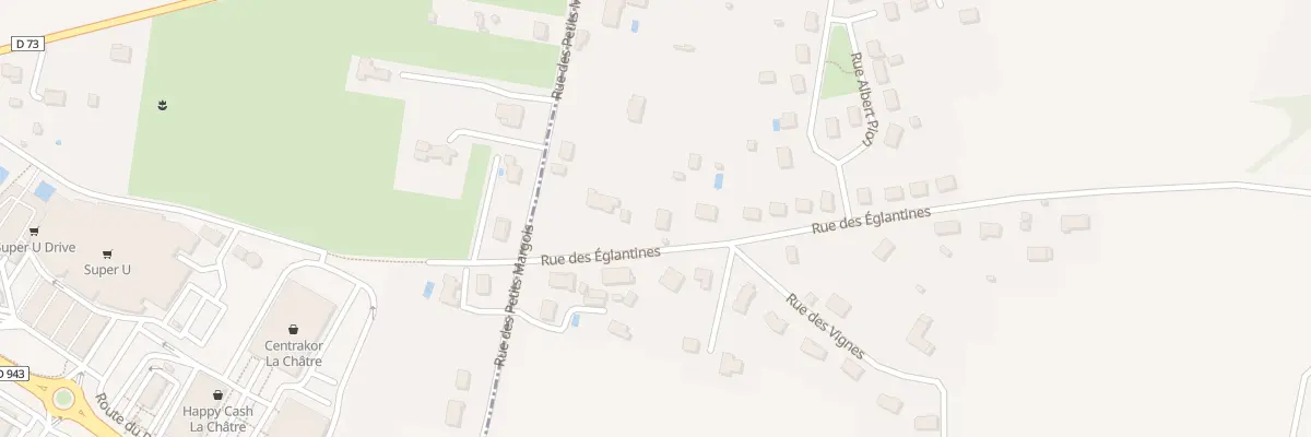 Plan du 9 Rue des Eglantines à Lacs