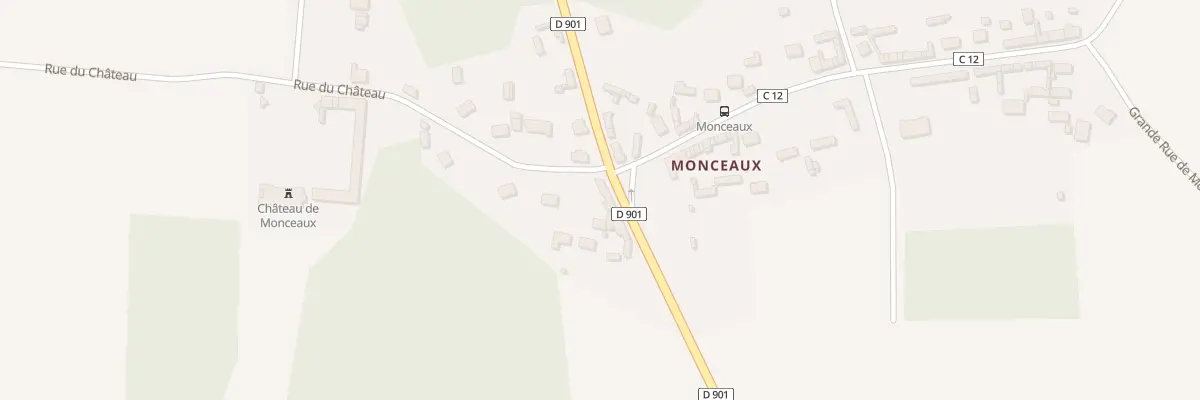 Plan du 1 Rue du Chateau à Saint-Omer-en-Chaussée