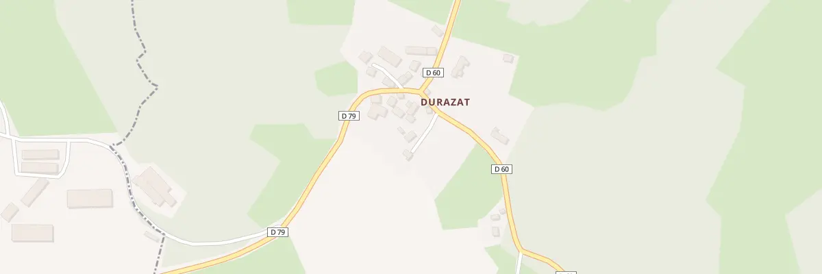 Plan du 5 Durazat à Fransèches