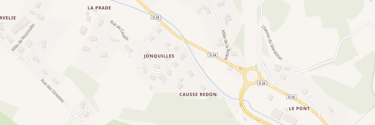 Plan du 5009 Cité des Jonquilles à Toulonjac