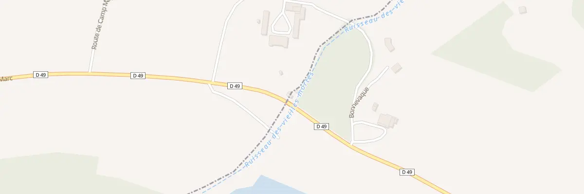 Plan du 5151 Saint Marc à Damiatte