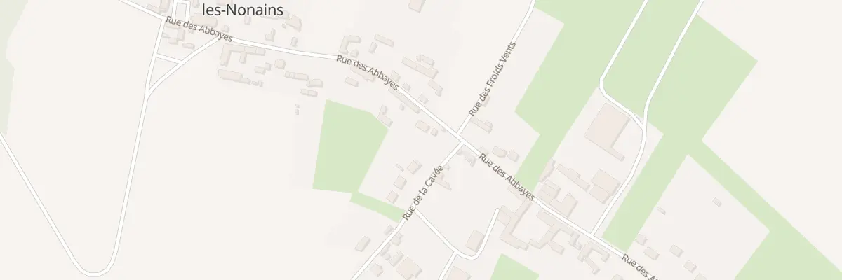 Plan du 16B Rue des Abbayes à Beaumont-les-Nonains