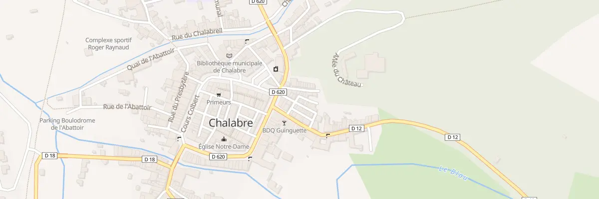 Plan du 4 Rue du Barry Saint à Chalabre