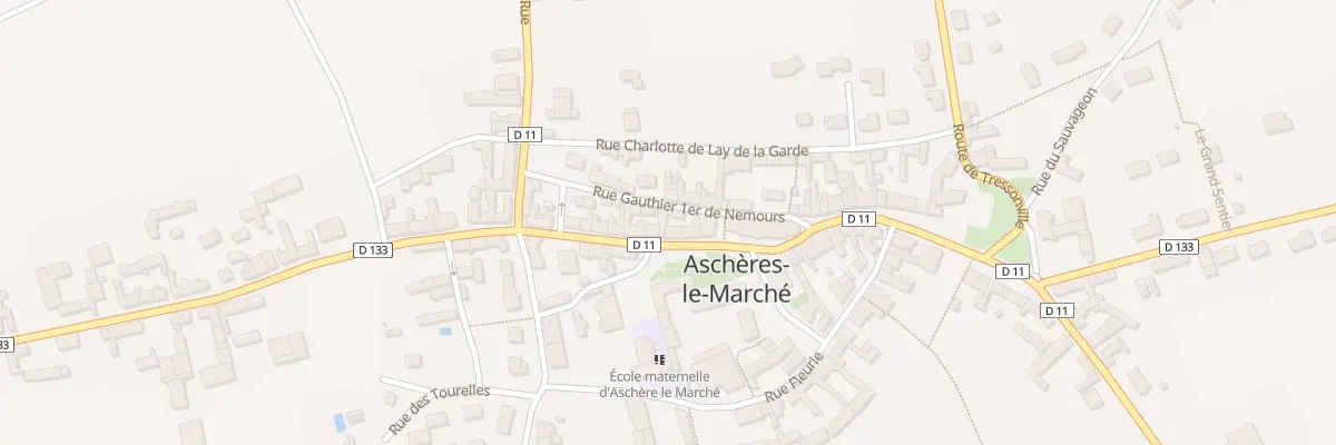 Plan du 28 Gr Grande Rue à Aschères-le-Marché