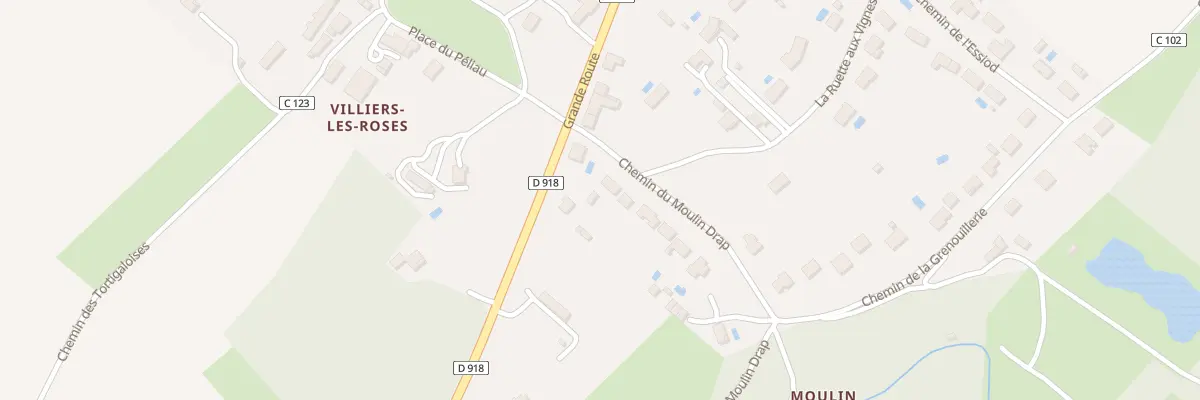 Plan du 4 Che du Moulin Drap à Sainte-Lizaigne