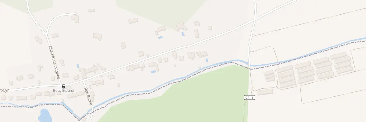 Plan du 43 Rue de St Cyr à Longvilliers