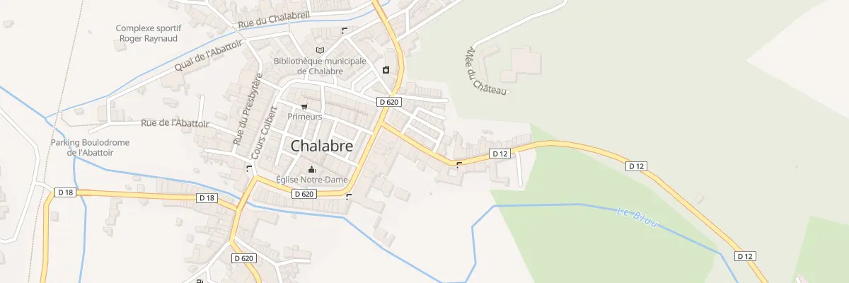 Plan du 12 Rue Capitaine Danjou à Chalabre