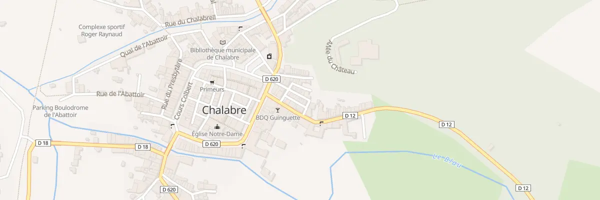 Plan du 13 Rue du Barry Saint à Chalabre