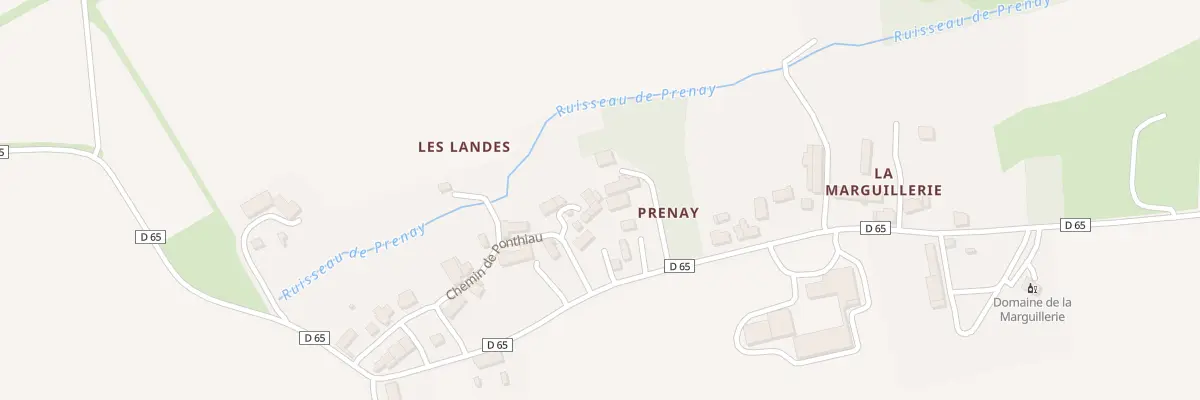 Plan du 332 Che de la Marguillerie à Diou