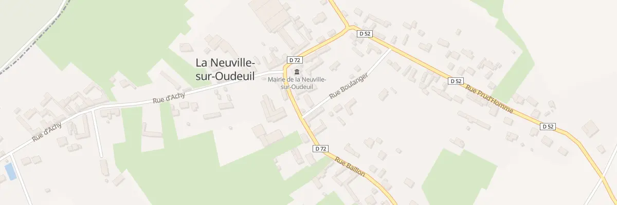 Plan du 1 Rue Baillon à La Neuville-sur-Oudeuil