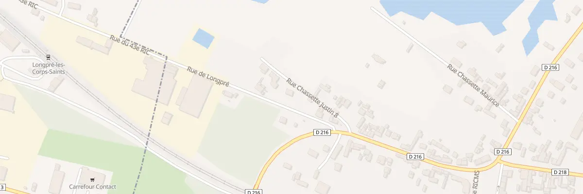 Plan du 44 Rue de Longpré à Condé-Folie